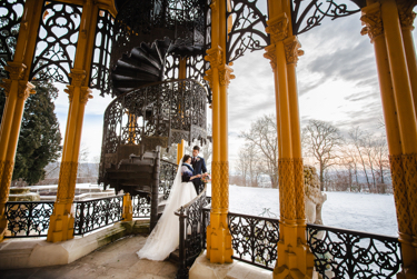 Hluboká Castle Prague Czech Republic Pre-Wedding Location