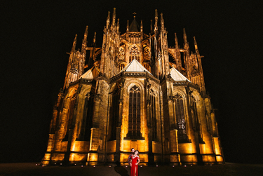 St. Vitus Cathedral Prague Czech Republic Pre-Wedding Location